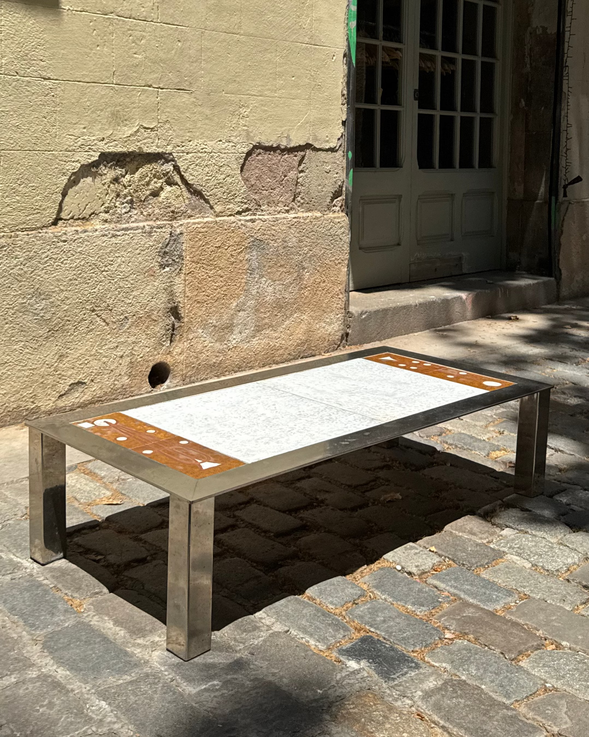 Mesa de centro de Jean Gregorieff, años 60