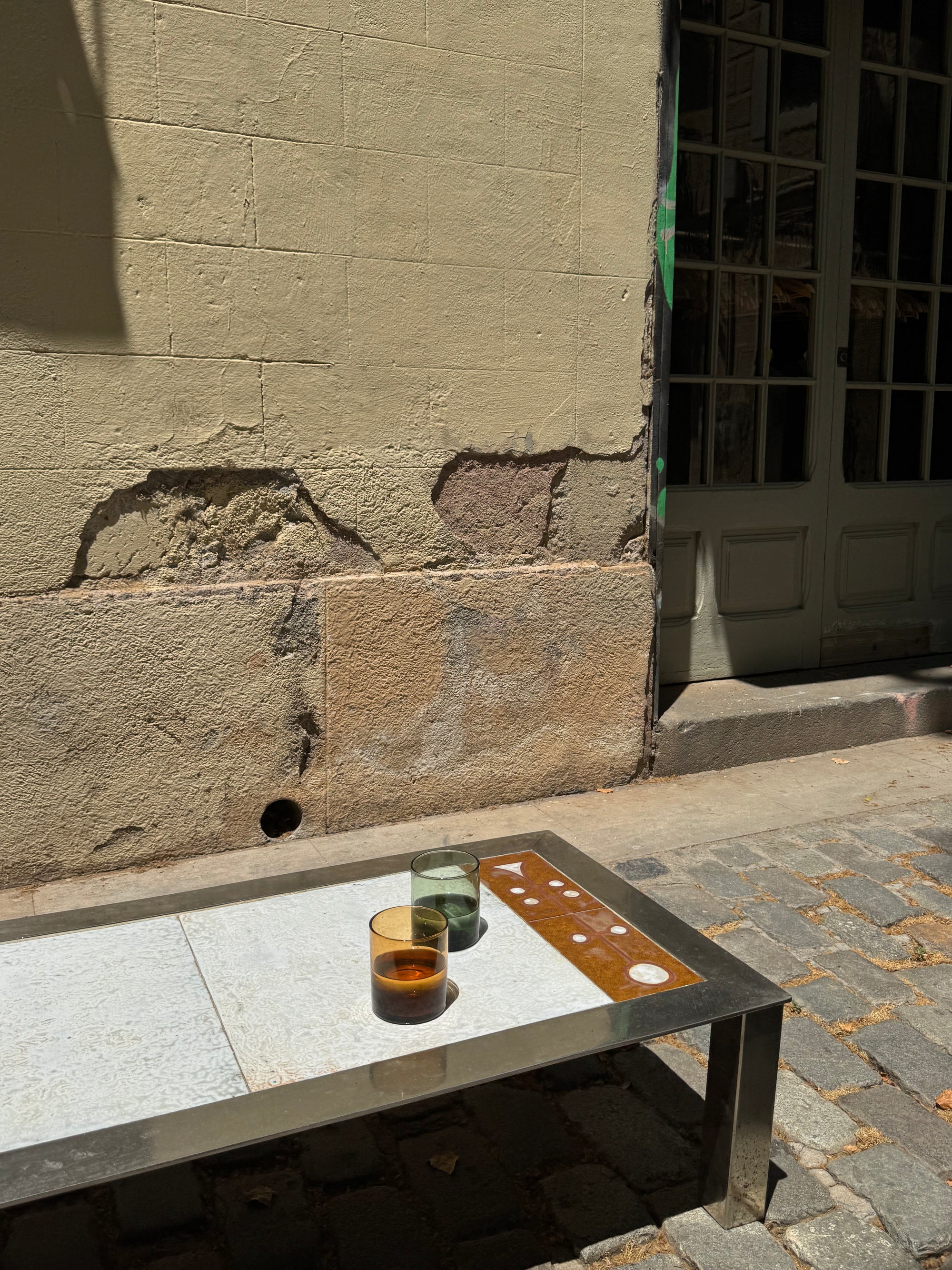 Mesa de centro de Jean Gregorieff, años 60